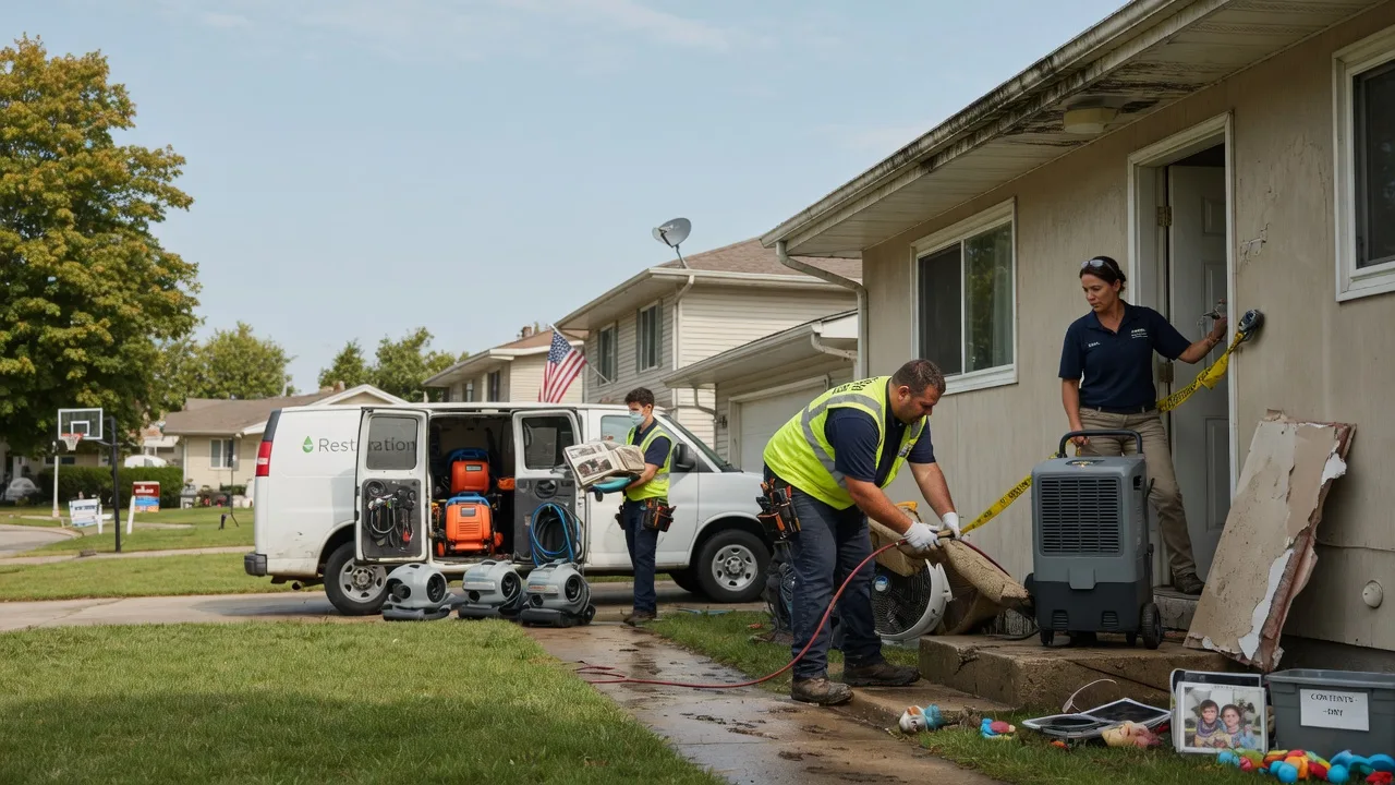 Water Damage Restoration in Vickery, OH near me